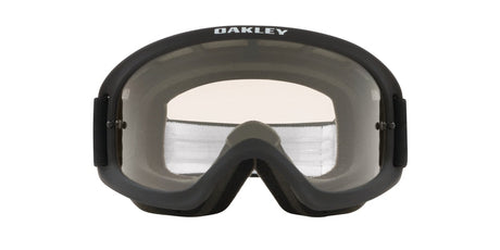 OAKLEY O Frame 2.0 Pro XS MX-Brille in mattschwarz mit klarer Linse, Schutzbrille für motocross und Offroad.