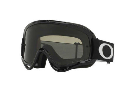 OAKLEY O Frame MX Brille in Schwarz mit dunklem grauen Lens, robuste Schutzbrille für den Motorsport