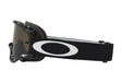 OAKLEY O Frame MX-Brille in Schwarz mit dunklem Graufilter, schützt die Augen beim Motocross, robuster Rahmen, sportliches Design