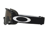 OAKLEY O Frame MX-Brille in Schwarz mit dunklem Graufilter, schützt die Augen beim Motocross, robuster Rahmen, sportliches Design