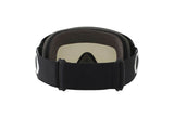 OAKLEY O Frame MX Brille in Jet schwarz mit dunklem Graufilter, Schutzbrille für Motocross und Offroad-Fahrten