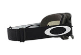 OAKLEY O Frame MX Brille in Jet schwarz mit dunklem grauem Lens, robuste Schutzbrille für den Motorsport