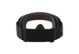 OAKLEY O Frame MX-Brille in mattem Carbon-Fiber-Design mit klarer Linse, perfekt für Motocross und Offroad-Fahrten