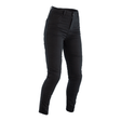 Schwarze RST Damen Motorradjeans im Jeansstil, verstärkt, aus Textil mit kurzem Bein und Twill-Details, perfekte Passform.