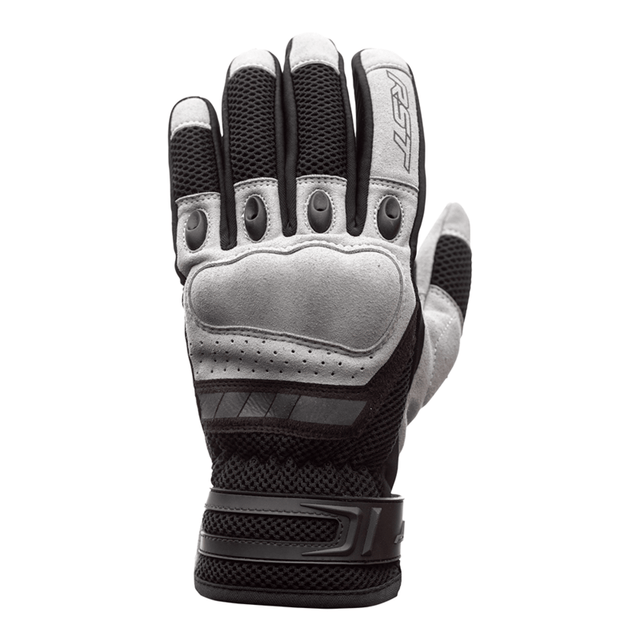 RST Ventilator-X CE Motorradhandschuhe in Silber, atmungsaktive und schützende Handschuhe für Motorradfahrer.