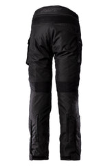 RST Endurance CE Textil-Motorradhose in Schwarz, kurze Adventure-Hosenbeine, für sicheren Motorradsport, robustes Material
