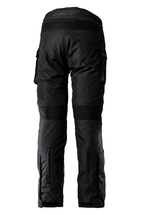 RST Endurance CE Textil-Motorradhose - Schwarz/Schwarz Kurze Motorradhosenbeine