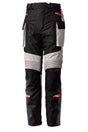RST Endurance CE Textil-Motorradhose - Schwarz/Silber/Rot Kurze Motorradhosenbeine