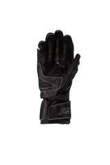 Weiße RST S1 CE Motorradhandschuhe aus Leder mit Schutzprotektoren und strapazierfähigem Material.