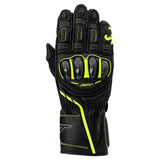 RST S1 Motorradhandschuhe in Neon Gelb, robuste und bequeme Handschuhe für Motorradfahrer, mit grip-funktion und Schutz.