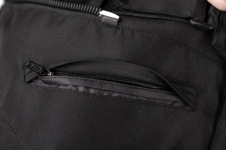 Schwarze RST Alpha 5 RL Textil-Motorradhose für Herren, kurz, für Touren, mit Protektoren und strapazierfähigem Material