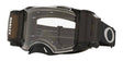 OAKLEY Airbrake MX-Brille mit schwarzen Tuff Blocks, Gunmetal Rahmen und klarer Roll-Off Linse für Rennen.