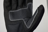 Schwarze RST Motorradhandschuhe Herren IOM TT Team CE, robuste Motorrad-Handschuhe mit Knöchelschutz und bequemem Design.