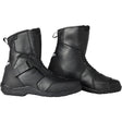 Schwarze RST Axiom mid Wasserdichte Motorradstiefel für Herren, Touring-Stiefel mit CE-Zertifizierung, wasserdicht und sicher.