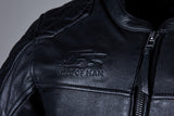 Schwarze RST Hillberry2 CE Lederjacke für Herren, klassische Herrenjacke aus Leder mit stilvollem Design.
