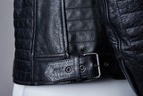 Schwarze RST Ripley2 CE Damen Lederjacke, klassische Jacke in Schwarz, detailreiche Lederoptik, für Damen, modischer Stil