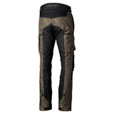 Grüne RST Ranger CE Motorradhose für Herren, robuste Adventure-Hose mit Schutzpolsterung, auf einem weißen Hintergrund.