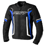 RST Pilot EVO CE Textil-Motorradjacke für Herren, blaue Touring-Jacke mit Protektoren, sichtbares RST-Logo, robuste Textilmaterialien