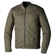 Grüne RST Crosby2 CE Textil-Motorradjacke für Herren, klassische Jacken-Design, sichtbare Details und robuste Textilmaterialien.
