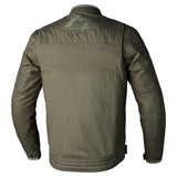 Herren Motorradjacke RST Crosby2 CE aus grüner Textil-Classic-Jacke mit robustem Material und reflektierenden Elementen.