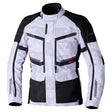 RST Maverick EVO CE Textil-Motorradjacke Herren - Schwarz/Silber