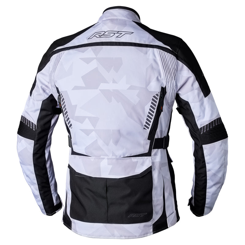 RST Maverick EVO CE Textil-Motorradjacke Herren - Schwarz/Silber
