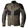 Grüne RST Pro Series Ranger CE Textil-Motorradjacke für Herren, Adventure-Jacke mit Schutzprotektoren, outdoor geeignet
