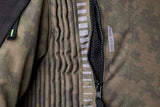 Graue RST Pro Series Ranger CE Textil-Motorradjacke für Herren, grün, mit Schutz und verstellbaren Elementen, auf einem Model getragen