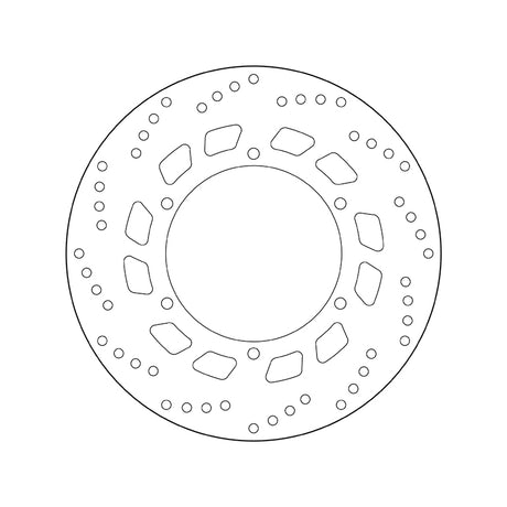 BREMB BRAKE DISC ORO SERIE 68B407D0