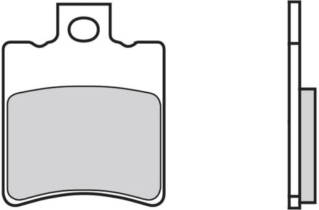 BREMB BRAKE PADS 07002 ORGANIC