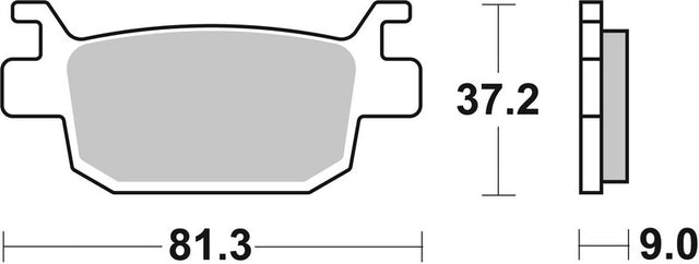 BREMB BRAKE PADS 07064XS SINTER METAL