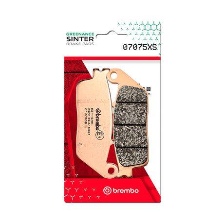 BREMB BRAKE PADS 07075XS SINTER METAL