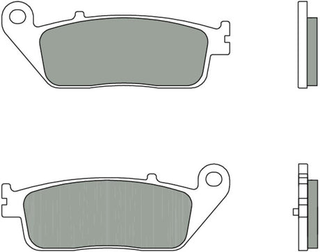 BREMB BRAKE PADS 07098CC CARBON CERAMIC