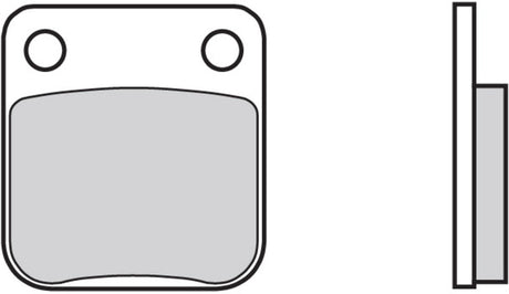 BREMB BRAKE PADS 07HO0906 ORGANIC