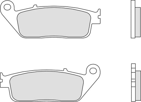 BREMB BRAKE PADS 07HO31SP SINTER METAL