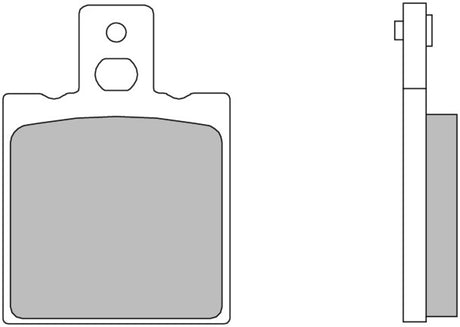 BREMB BRAKE PADS 07HO33CC CARBON CERAMIC