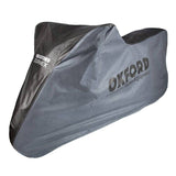 OXFORD Indoor Abdeckplane Dormex Schwarz/Silber - Motorrad / Scooter