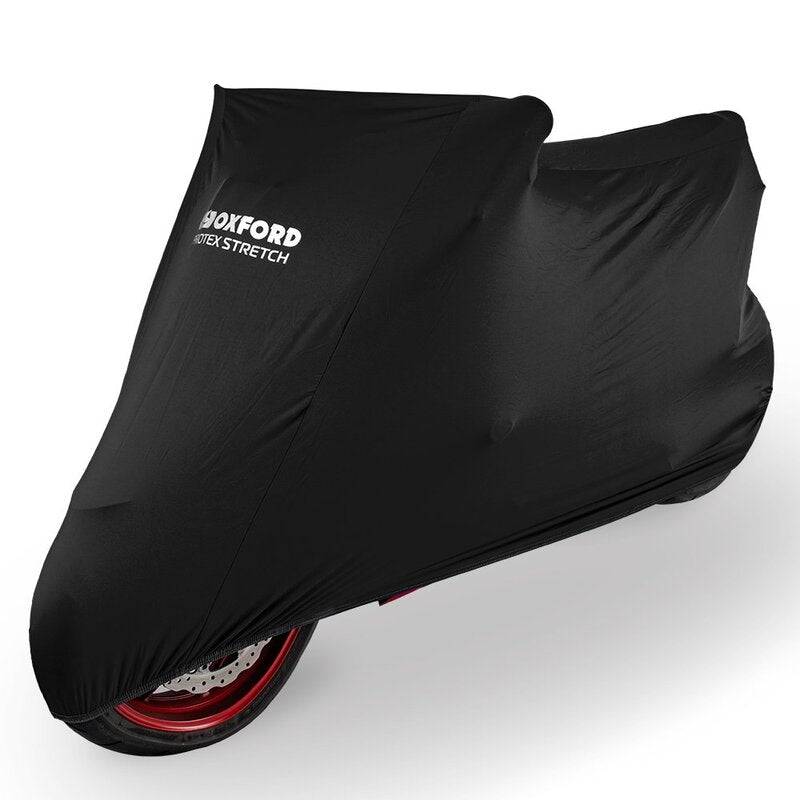 OXFORD Indoor Abdeckplane Protex Stretch Schwarz - Motorrad / Scooter