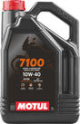 MOTUL 7100 4T Motorenöl 10W40, 4 Liter, flüssiges 4T-Öl für Motorradmotoren in einer offenen Flasche