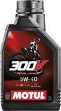 MOTUL 300V Factory Line Offroad 4T Motorenöl, 5W40, 1 Liter, flüssiges 4-Takt-Öl für Offroad-Motorräder, Automotoren
