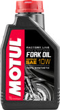 Motul Factory Line Gabelöl 10W in 1-Liter-Flasche, spezielles Gabelöl für Fahrräder und Motorräder, klare Flüssigkeit, Flasche sichtbar