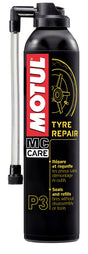 Motul MC Care P3 Pannenspray in 300ml Sprayflasche, geeignet für schnelle Reifenreparaturen und Pannenhilfe