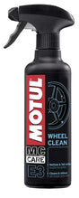 Motul E3 Felgenreiniger Spray, 400ml, zur Reinigung von Felgen, flasche mit Sprühkopf, saubere Felgen, Auto-Reiniger