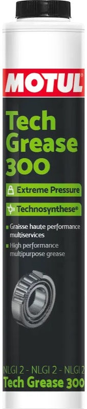 MOTUL Tech Grease 300 Mehrzweckfett in 400g Tube, vielseitiges Fett für Schmierung und Schutz von Maschinen.