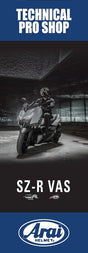 ARAI SZ-VAS magnetisches banner 49x140cm