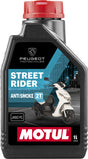 Motul Street Rider Peugeot 2-Takt-Öl, 1 Liter, in einer Flasche mit Etikett, geeignet für Motorradmotoren