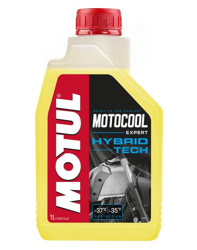 Motul Motocool Expert Kühlmittel in 1-Liter-Flasche, grüne Flüssigkeit für Motorrad- und Fahrzeugkühlung