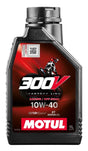 Motul 300V Factory Line Off-Road Racing 4T Motoröl, 10W40, 1L, in einer offenen Flasche für Motorräder und Off-Road-Fahrzeuge