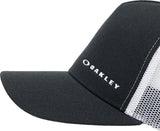 OAKLEY Chalten Cap in Schwarz und Weiß, bequeme Freizeitbekleidung, strapazierfähiges Material, sportlicher Stil