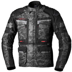 RST Pro Series Adventure-X Textil-Motorradjacke - Grau/Camo